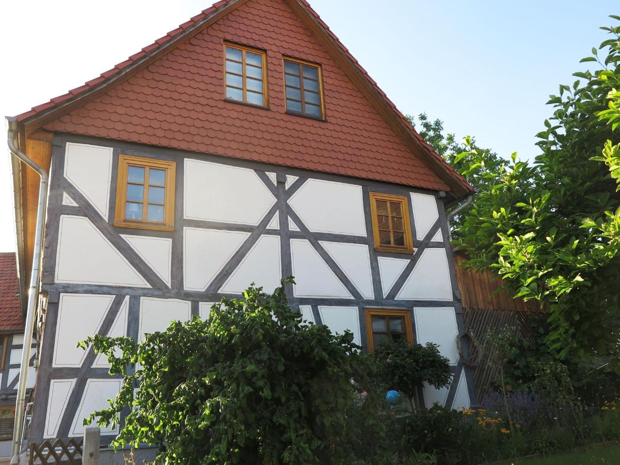 Fachwerktraum Im Hof Apartment Alheim ภายนอก รูปภาพ