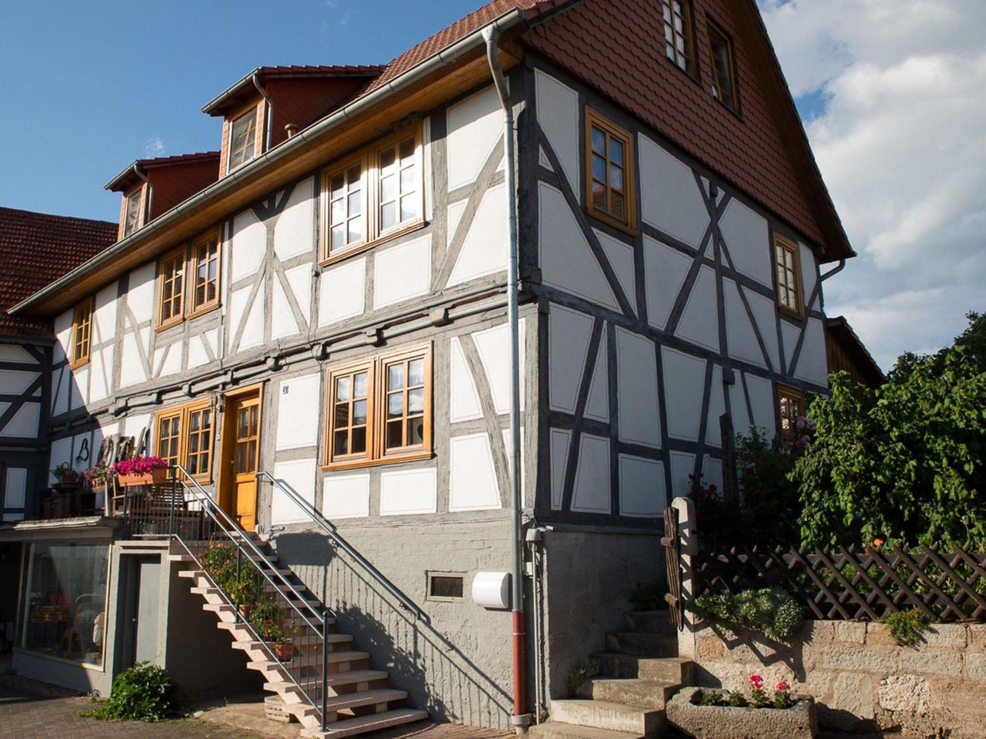 Fachwerktraum Im Hof Apartment Alheim ภายนอก รูปภาพ